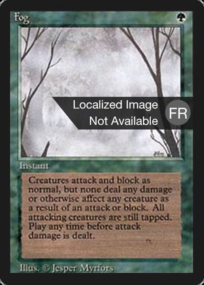 Fog [Foreign Black Border] | Card Merchant Takapuna