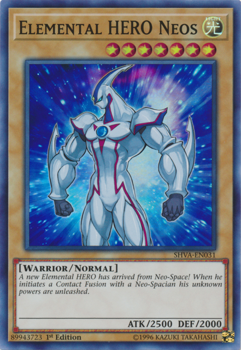 Elemental HERO Neos [SHVA-EN031] Super Rare | Card Merchant Takapuna