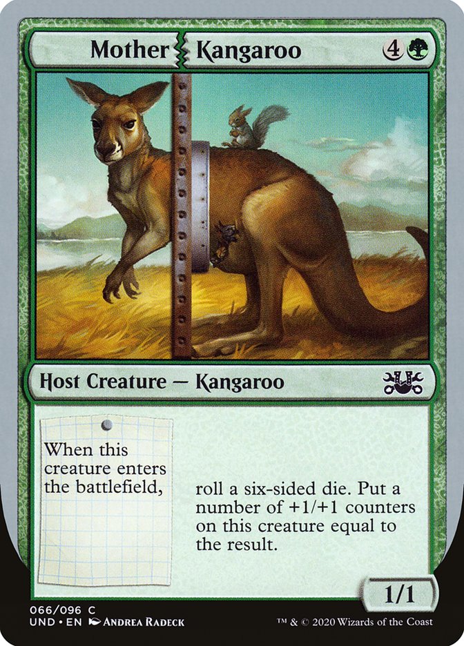 Mother Kangaroo [Unsanctioned] | Card Merchant Takapuna