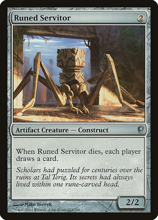 Runed Servitor [Conspiracy] | Card Merchant Takapuna