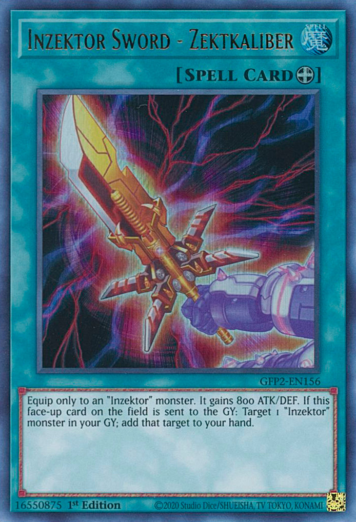 Inzektor Sword - Zektkaliber [GFP2-EN156] Ultra Rare | Card Merchant Takapuna