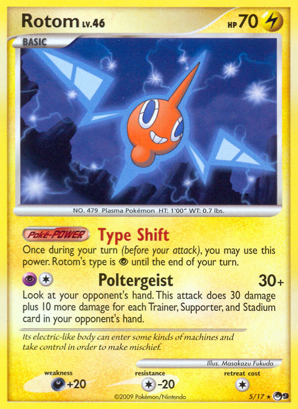 Rotom (5/17) [POP Series 9] | Card Merchant Takapuna