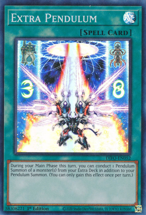 Extra Pendulum [DIFO-EN052] Super Rare | Card Merchant Takapuna