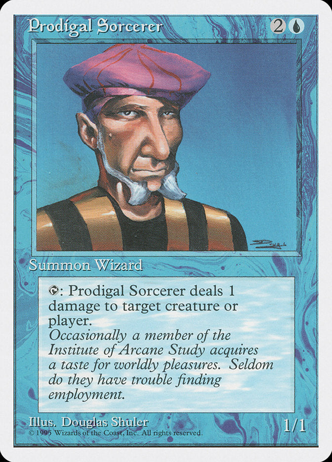 Prodigal Sorcerer [Fourth Edition] | Card Merchant Takapuna