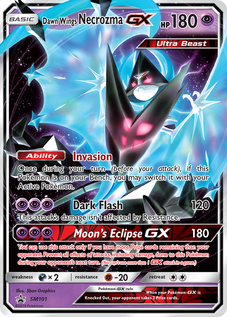 Dawn Wings Necrozma GX (SM101) [Sun & Moon: Black Star Promos] | Card Merchant Takapuna