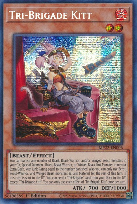 Tri-Brigade Kitt [MP22-EN006] Prismatic Secret Rare | Card Merchant Takapuna