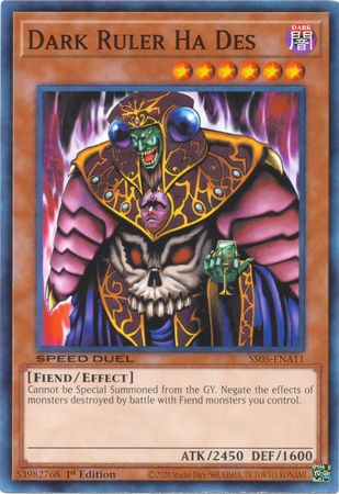 Dark Ruler Ha Des [SS05-ENA11] Common | Card Merchant Takapuna