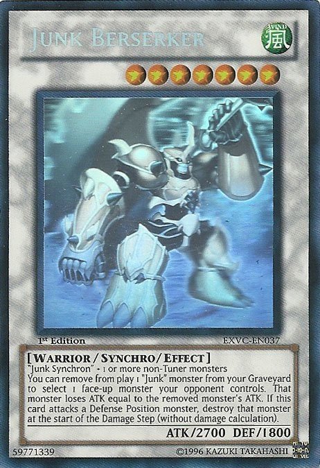 Junk Berserker [EXVC-EN037] Ghost Rare | Card Merchant Takapuna