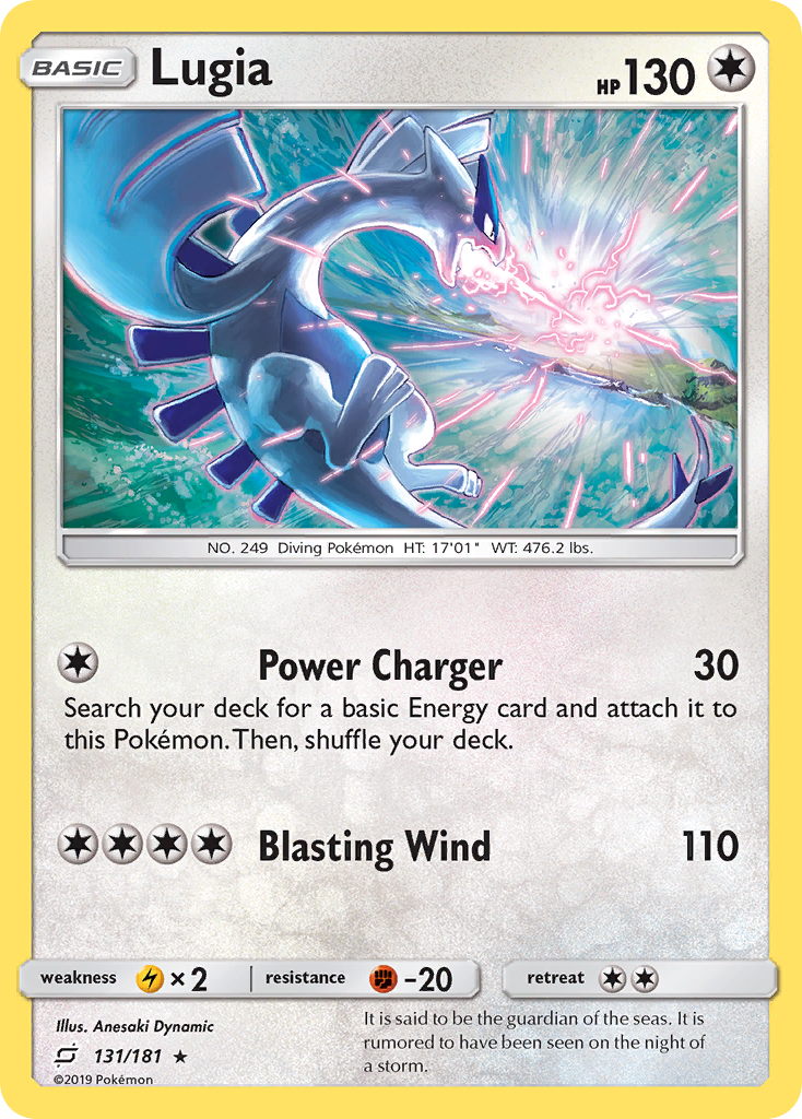 Lugia (131/181) [Sun & Moon: Team Up] | Card Merchant Takapuna