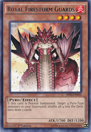 Royal Firestorm Guards [BP03-EN034] Rare | Card Merchant Takapuna