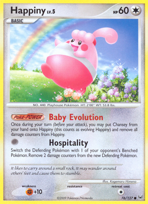 Happiny (76/127) [Platinum: Base Set] | Card Merchant Takapuna