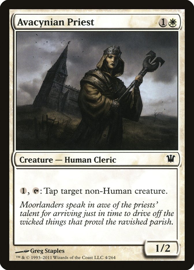 Avacynian Priest [Innistrad] | Card Merchant Takapuna