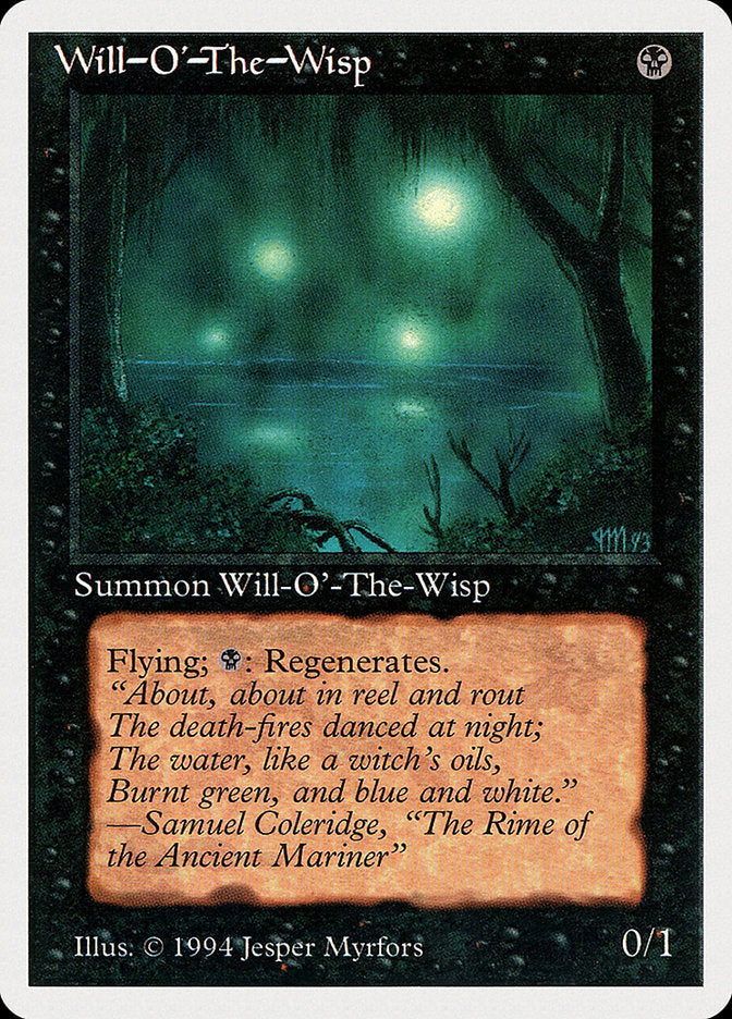 Will-o'-the-Wisp [Summer Magic / Edgar] | Card Merchant Takapuna