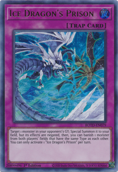 Ice Dragon's Prison [ROTD-EN079] Ultra Rare | Card Merchant Takapuna