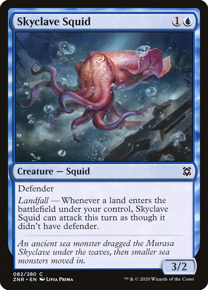 Skyclave Squid [Zendikar Rising] | Card Merchant Takapuna