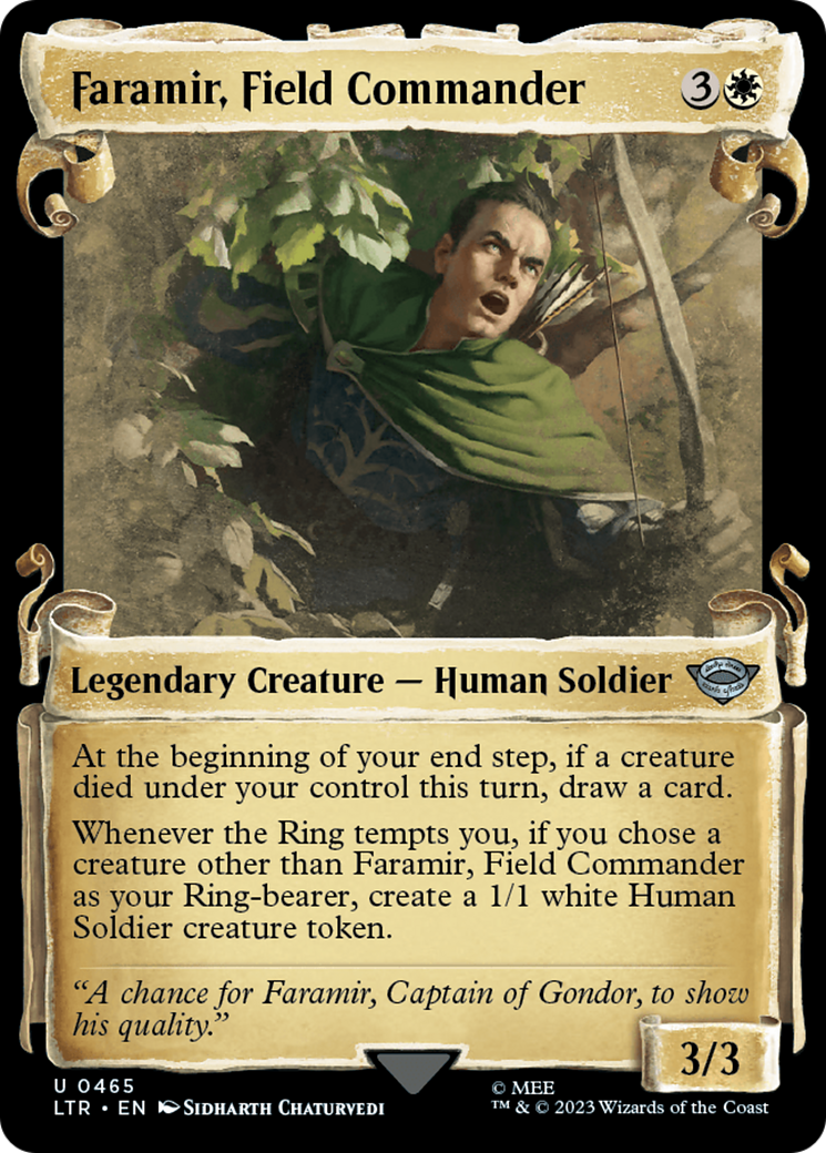 Faramir, Field Commander [The Lord of the Rings: Tales of Middle-Earth Showcase Scrolls] | Card Merchant Takapuna