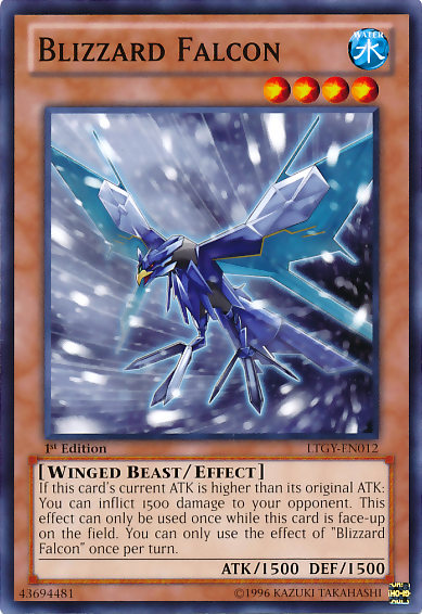 Blizzard Falcon [LTGY-EN012] Common | Card Merchant Takapuna