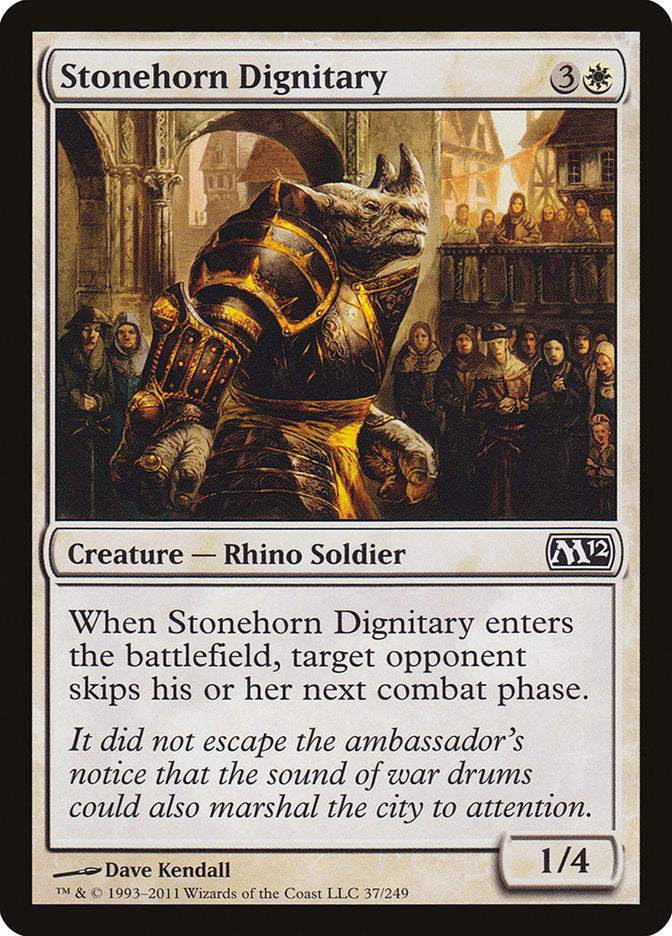 Stonehorn Dignitary [Magic 2012] | Card Merchant Takapuna