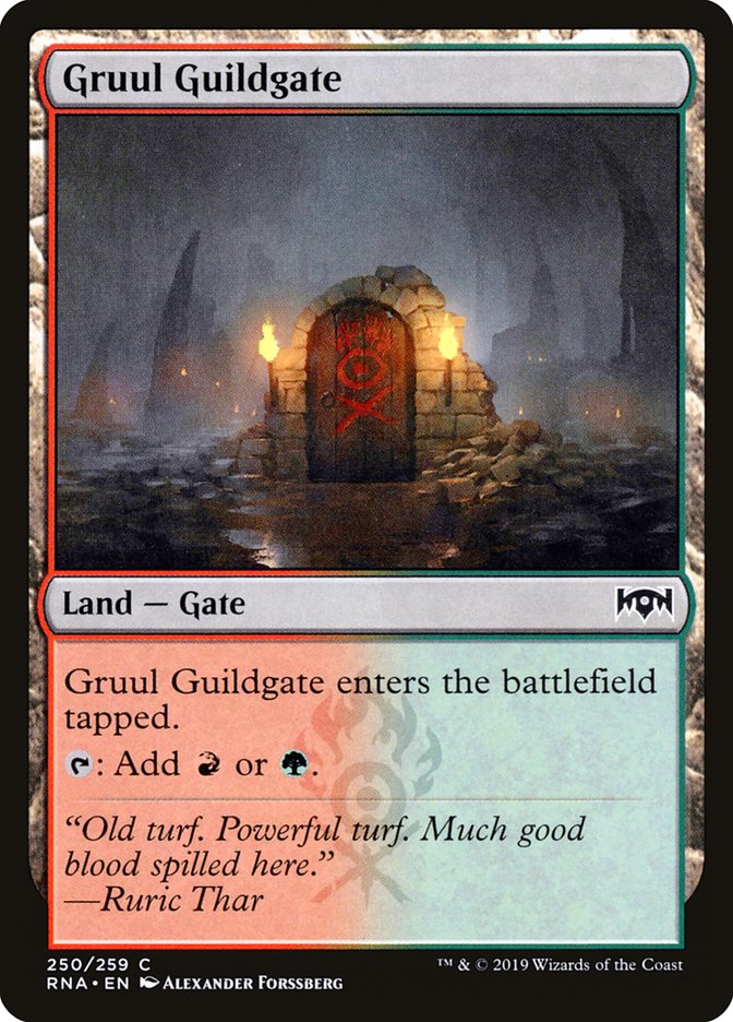 Gruul Guildgate (250/259) [Ravnica Allegiance] | Card Merchant Takapuna