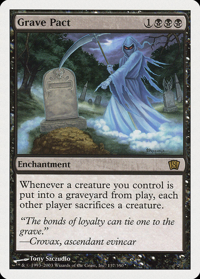 Grave Pact [Eighth Edition] | Card Merchant Takapuna