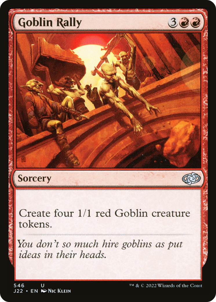 Goblin Rally [Jumpstart 2022] | Card Merchant Takapuna