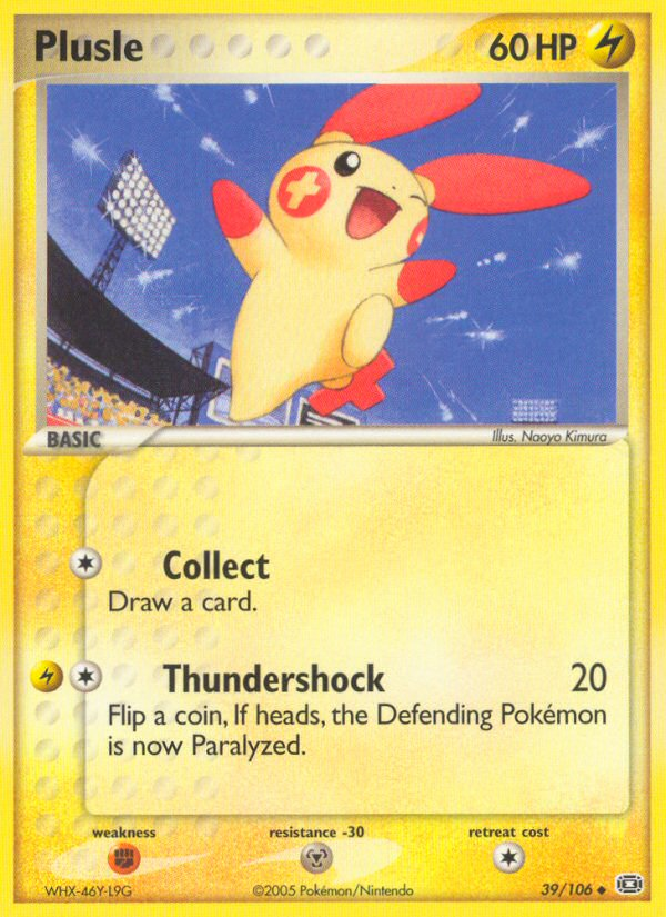 Plusle (39/106) [EX: Emerald] | Card Merchant Takapuna