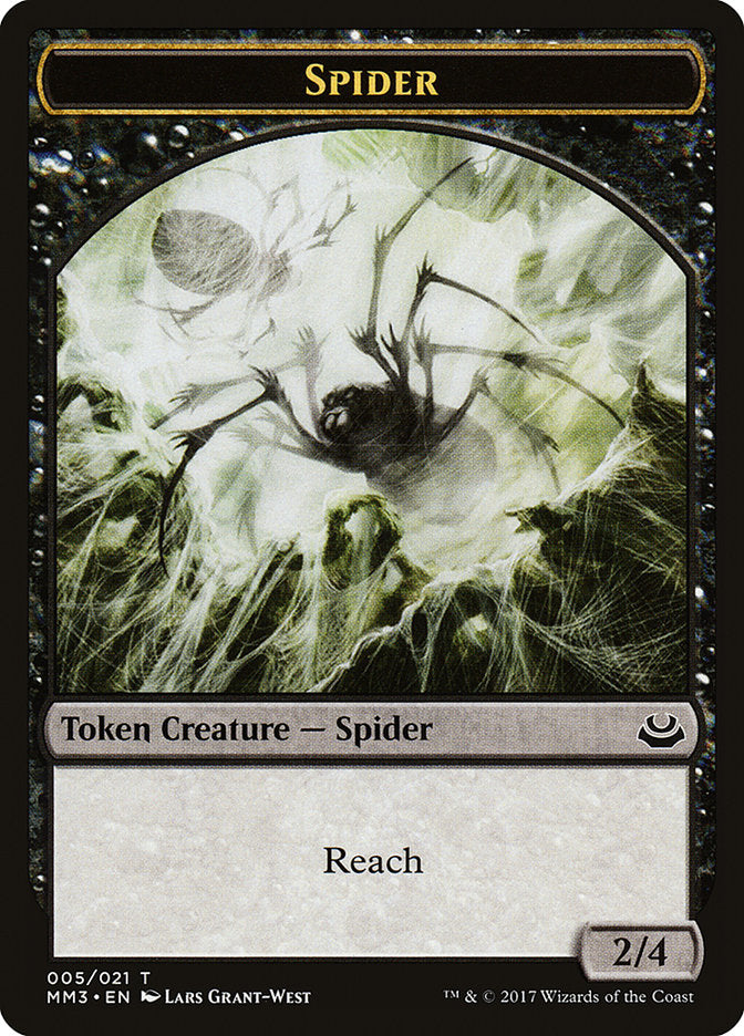 Spider Token [Modern Masters 2017 Tokens] | Card Merchant Takapuna