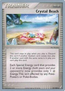 Crystal Beach (75/100) (Intimidation - Tristan Robinson) [World Championships 2008] | Card Merchant Takapuna