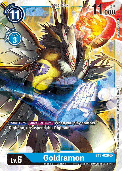 Goldramon [BT3-029] [Release Special Booster Ver.1.5] | Card Merchant Takapuna