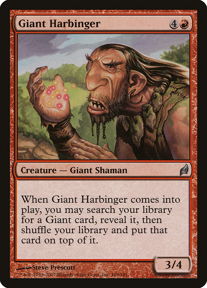 Giant Harbinger [Lorwyn] | Card Merchant Takapuna