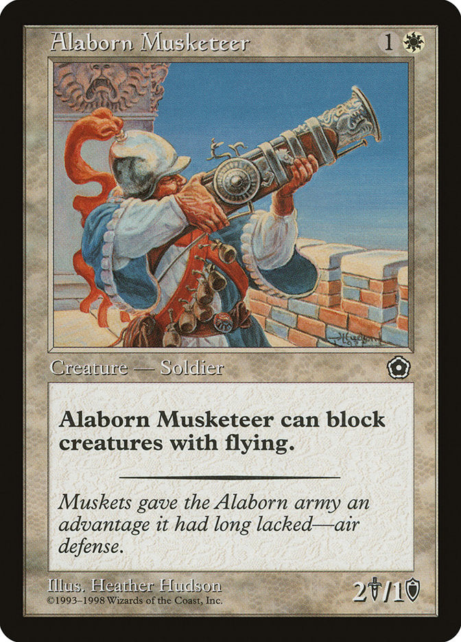 Alaborn Musketeer [Portal Second Age] | Card Merchant Takapuna