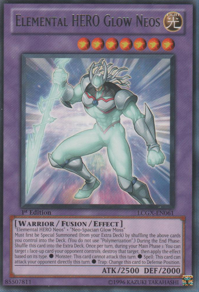 Elemental HERO Glow Neos [LCGX-EN061] Rare | Card Merchant Takapuna