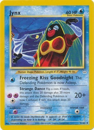 Jynx (31/64) [Neo Revelation Unlimited] | Card Merchant Takapuna