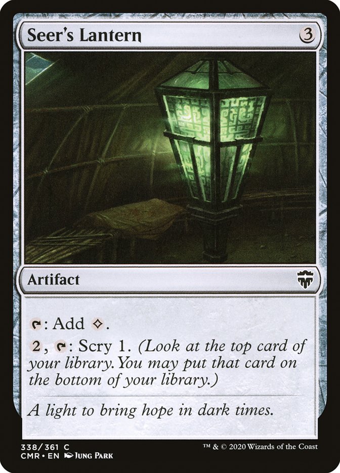 Seer's Lantern [Commander Legends] | Card Merchant Takapuna