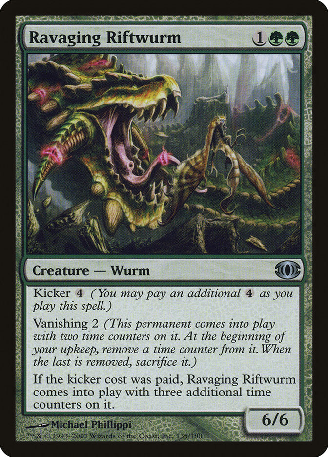 Ravaging Riftwurm [Future Sight] | Card Merchant Takapuna