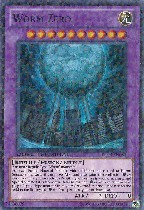 Worm Zero [DT03-EN084] Super Rare | Card Merchant Takapuna