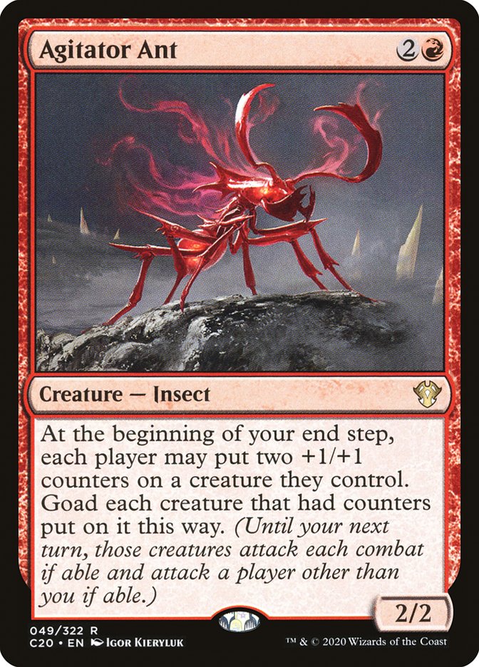 Agitator Ant [Commander 2020] | Card Merchant Takapuna