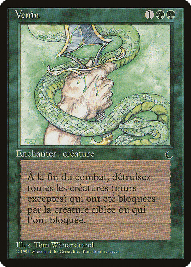 Venom (French) - "Venin" [Renaissance] | Card Merchant Takapuna