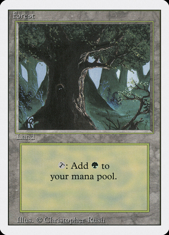 Forest (Eyes in Tree) [Revised Edition] | Card Merchant Takapuna