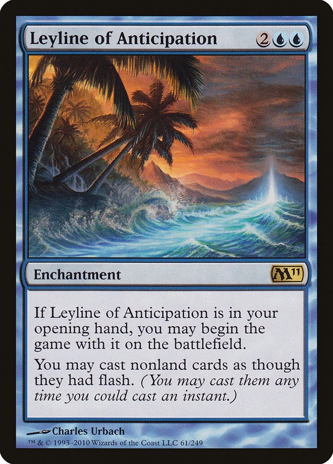 Leyline of Anticipation [Magic 2011] | Card Merchant Takapuna