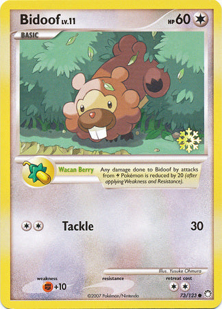 Bidoof (73/123) [Countdown Calendar Promos] | Card Merchant Takapuna