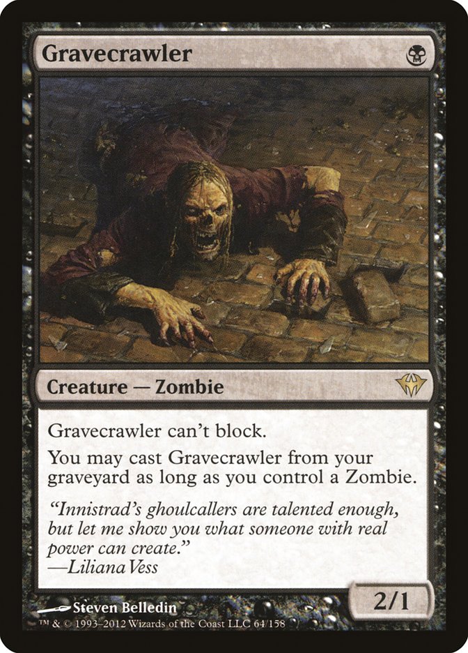 Gravecrawler [Dark Ascension] | Card Merchant Takapuna