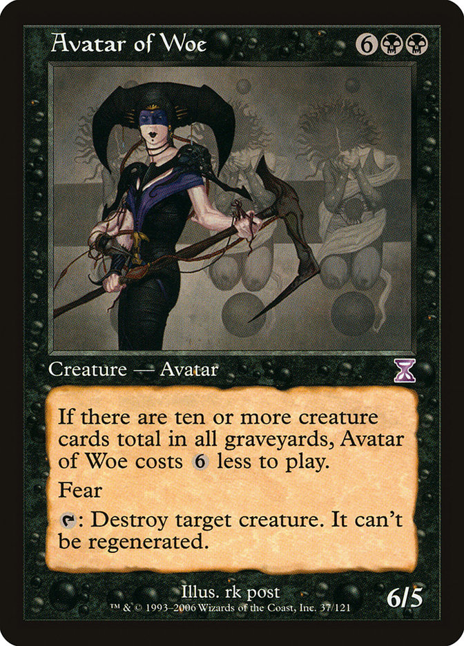 Avatar of Woe [Time Spiral Timeshifted] | Card Merchant Takapuna