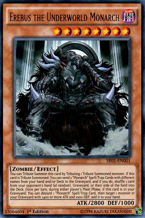 Erebus the Underworld Monarch [SR01-EN001] Ultra Rare | Card Merchant Takapuna