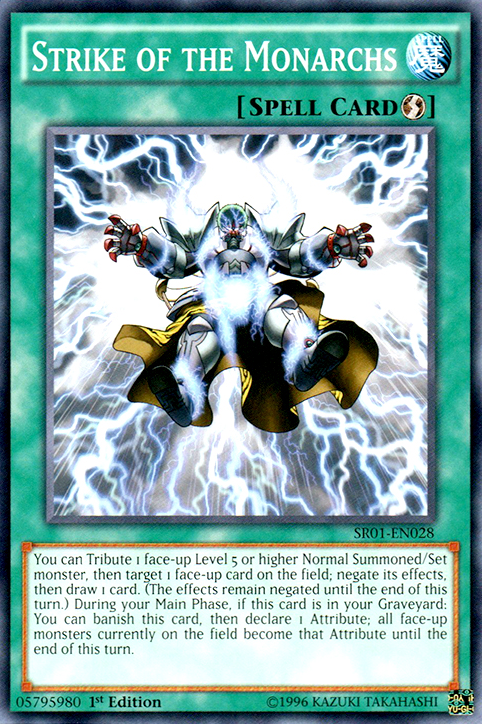 Strike of the Monarchs [SR01-EN028] Common | Card Merchant Takapuna