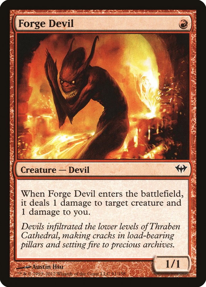 Forge Devil [Dark Ascension] | Card Merchant Takapuna