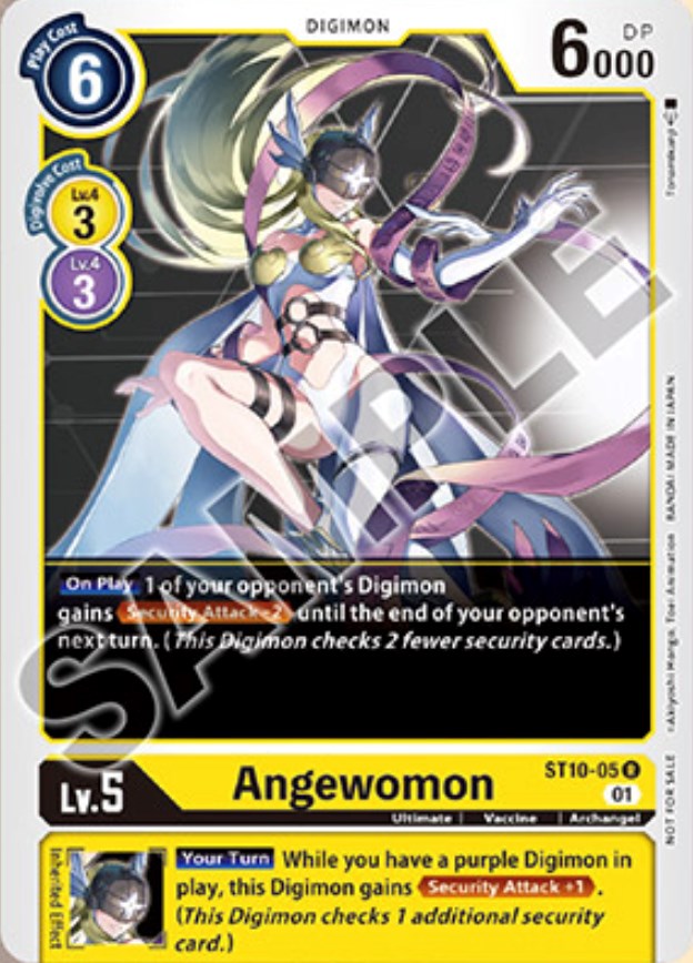 Angewomon [ST10-05] (Tamer Goods Set Angewomon & LadyDevimon) [Starter Deck: Parallel World Tactician Promos] | Card Merchant Takapuna