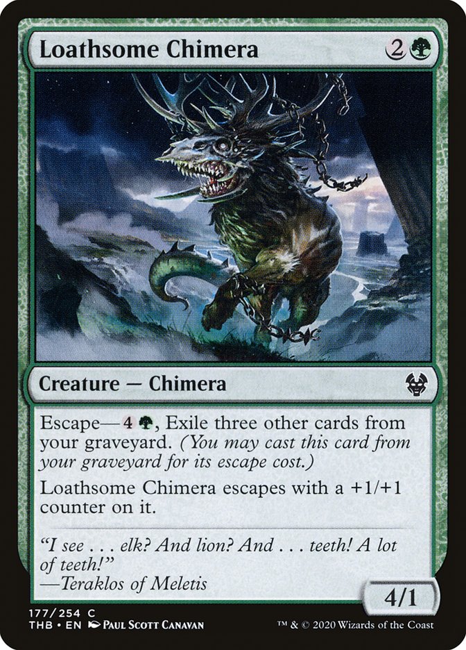 Loathsome Chimera [Theros Beyond Death] | Card Merchant Takapuna