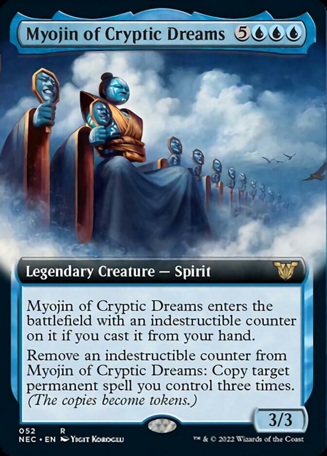 Myojin of Cryptic Dreams (Extended Art) [Kamigawa: Neon Dynasty Commander] | Card Merchant Takapuna