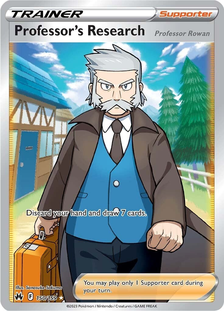 Professor's Research (150/159) (Full Art) [Sword & Shield: Crown Zenith] | Card Merchant Takapuna